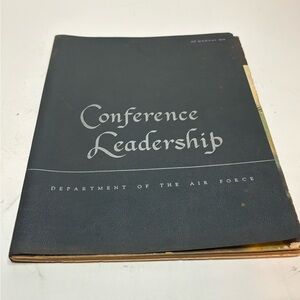 Conference Leadership Booklet - Navy Blue